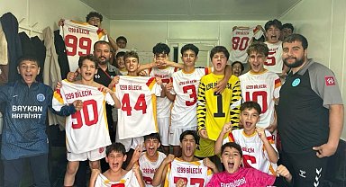 Bilecik U14 Gençler Ligi'nde derbinin kazanını 1299 Bilecik Futbol Kulübü oldu