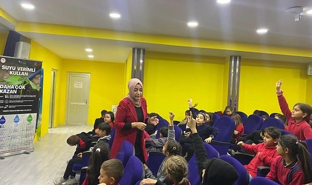 Bilecik'te öğrencilere 'Su verimliliği' eğitimi verildi