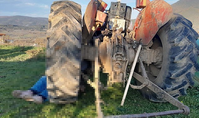 Bilecik'te traktörün altında kalan yaşlı adam hayatını kaybetti