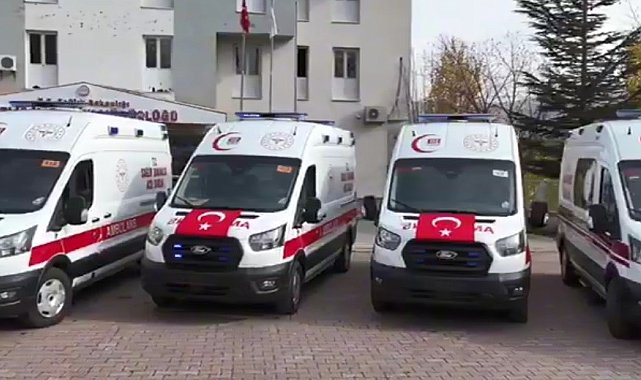 Bitlis'in acil sağlık filosu 7 yeni ambulansla güçlendi