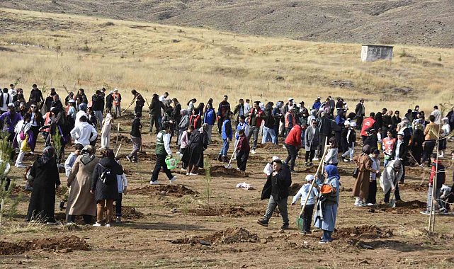 Bitlis'te milli ağaçlandırma seferberliği