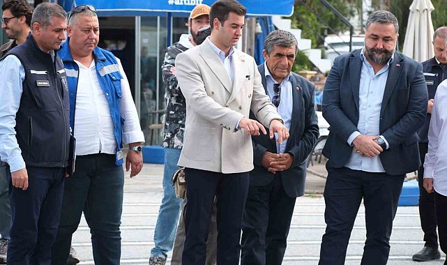 Bodrum Plaj Caddesi'nde 2. etap çalışmaları başladı