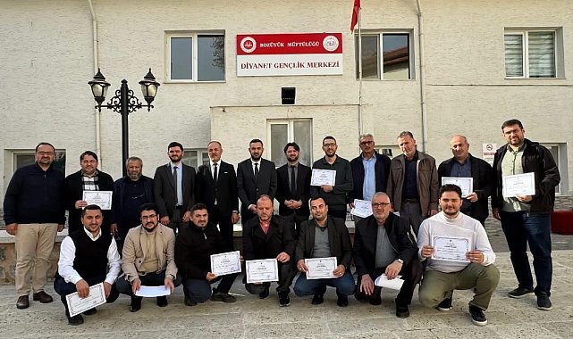 Bozüyük'te "Vaaz Becerilerini Geliştirme Hizmet İçi Eğitim Kursu" düzenlendi