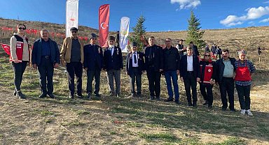 Bozüyük'te şehitler anısına fidan dikimi