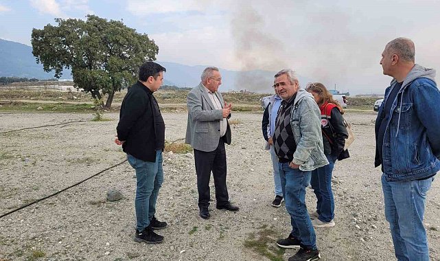 Buharkent'te incir fidanlarında gelişim gözlemi yapıldı