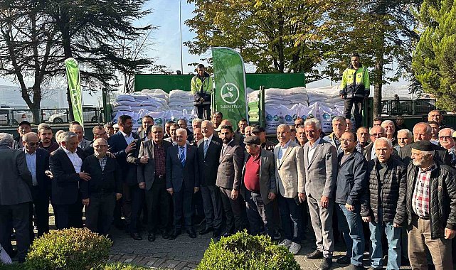 Bursa Büyükşehir'den çiftçilere 47 ton buğday tohumu desteği