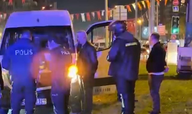 Bursa'da servis aracının çarptığı yaya ağır yaralandı