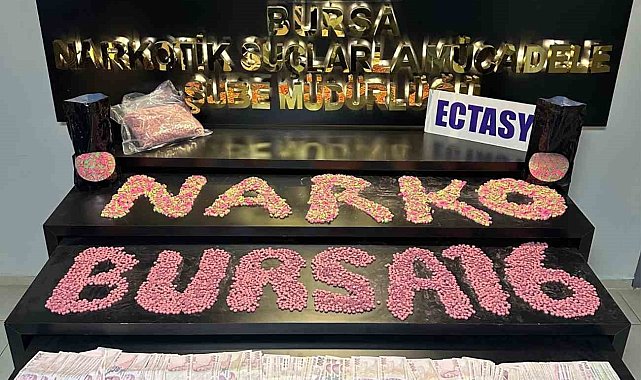 Bursa'da uyuşturucu tacirine operasyon