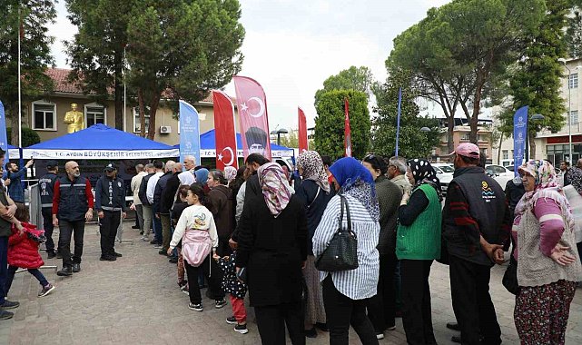 Büyükşehir'in ata tohumlarına Çine'de yoğun ilgi