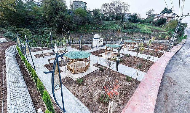 Canik'te park alanları 144 bin metrekareye yükseldi