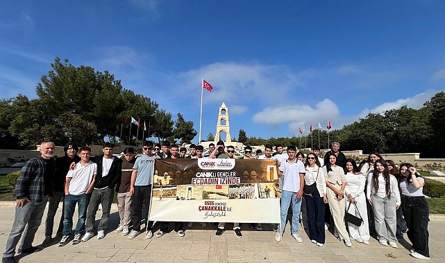 Canikli gençler Çanakkale'ye gönderiliyor