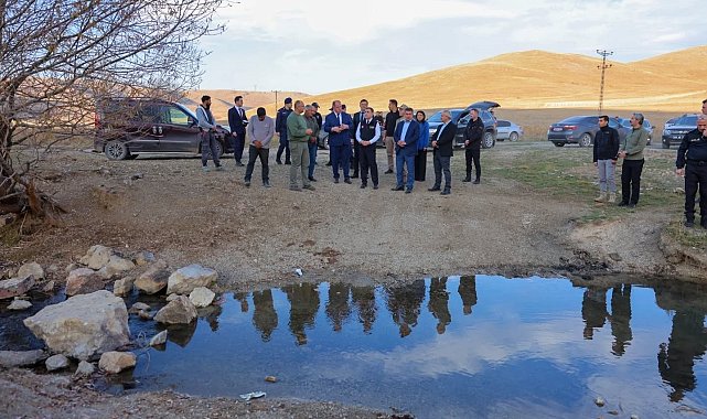 Çatalçeşme köyü içme suyu projesinde çalışmalar sürüyor