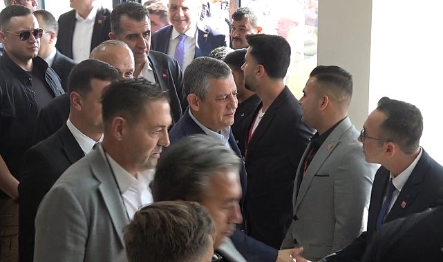 CHP Genel Başkanı Özgür Özel Kilis'te