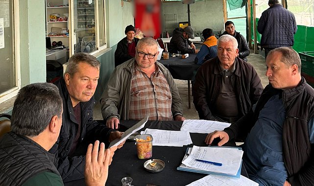 Çiftçiler hayvan hastalıkları ve salgın tedbirleri konusunda bilgilendirildi