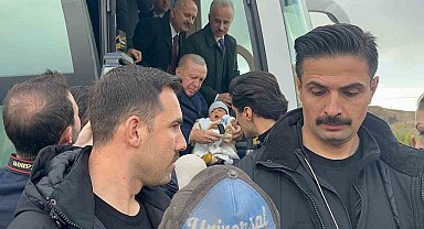Cumhurbaşkanı Erdoğan, 4 aylık bebeği görünce konvoyu durdurdu