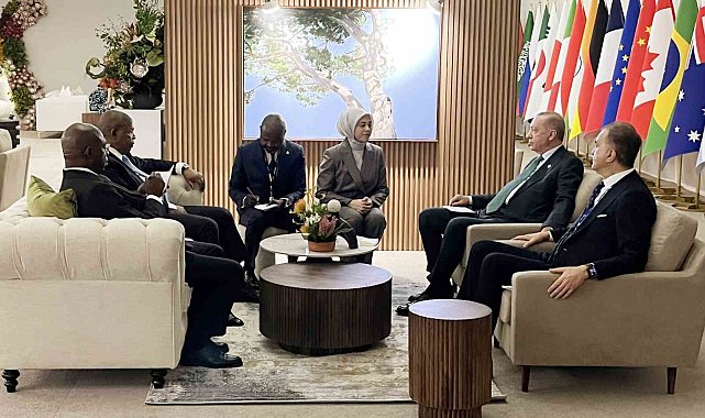 Cumhurbaşkanı Erdoğan, MIKTA liderleriyle bir araya geldi