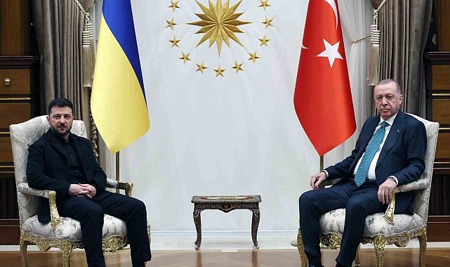 Cumhurbaşkanı Erdoğan, Ukrayna Devlet Başkanı Zelenskiy ile bir araya geldi