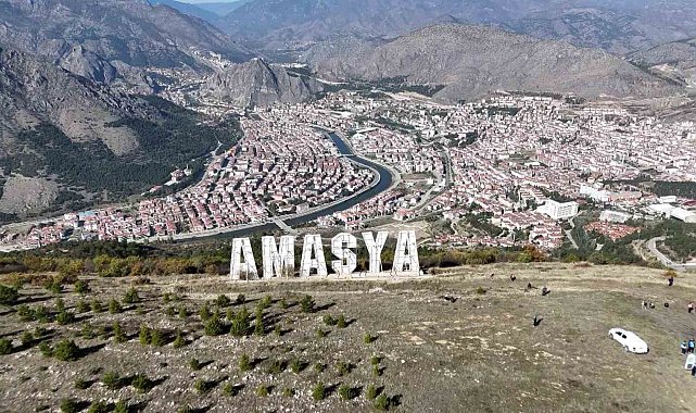Dağın zirvesine yazıldı: Hollywood değil 'Amasya'