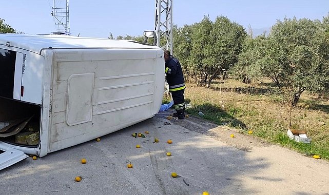 Defne'de trafik kazası: 2 yaralı