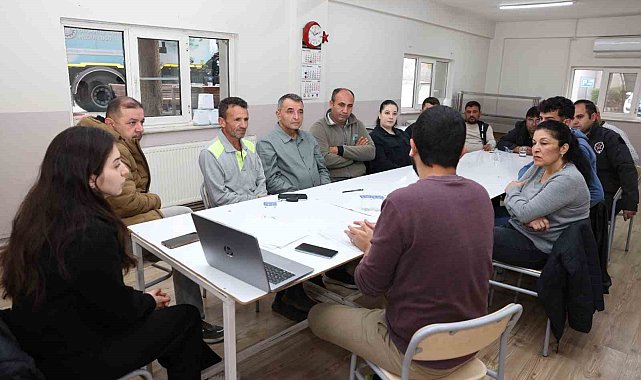 Denizli OSB Arıtma Tesisinde kimyasal eğitimi ve tatbikat gerçekleştirildi