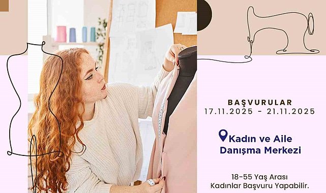 Didim Belediyesi'nden kadınlara özel moda tasarım ve dikiş eğitimi