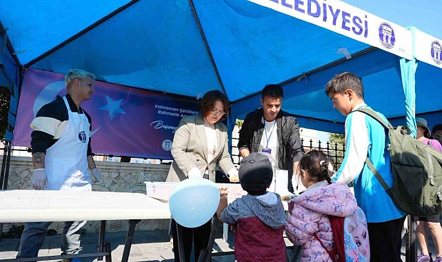 Didim'de şehitler için lokma hayrı düzenlendi