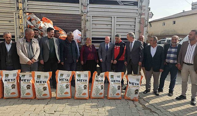Diyarbakır'da çiftçilere 55 ton mercimek tohumu dağıtıldı