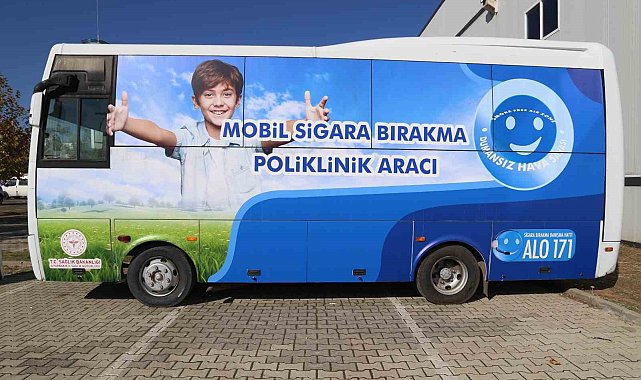 Diyarbakır'da mobil sigara bırakma polikliniği hizmete başladı