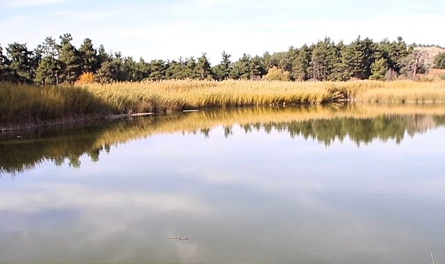Doğa harikası Saklıgöl eşsiz manzarasıyla ziyaretçilerini bekliyor