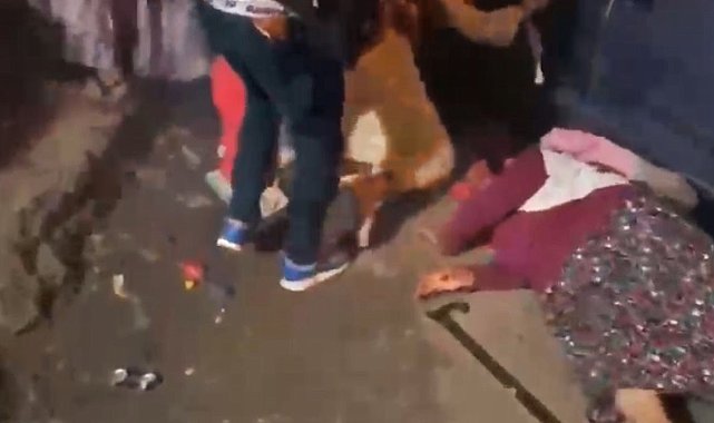 Düğünde korku dolu anlar: Havai fişekler kalabalığın ortasında patladı