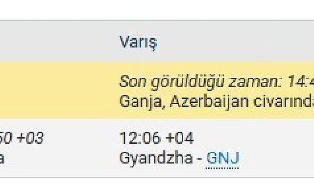 Düşen kargo uçağının kalkıştan 27 dakika sonra radardan kaybolduğu ortaya çıktı