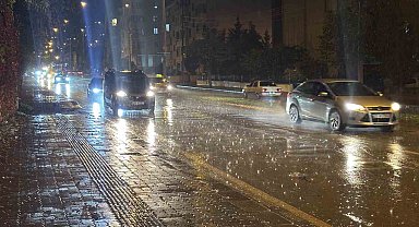 Edirne'de sağanak etkili oldu