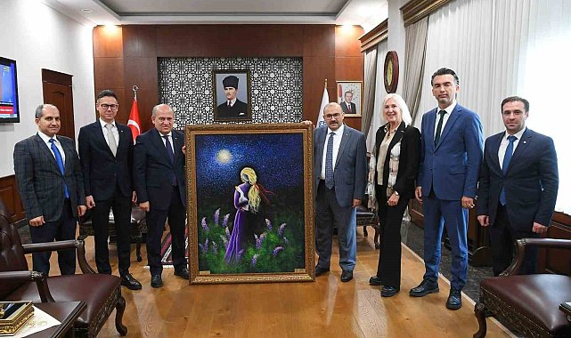 Edremit Ticaret Odası'ndan Vali Ustaoğlu'na ziyaret