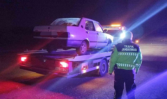 Ehliyetsiz alkollü sürücüye 45 bin lira ceza kesildi