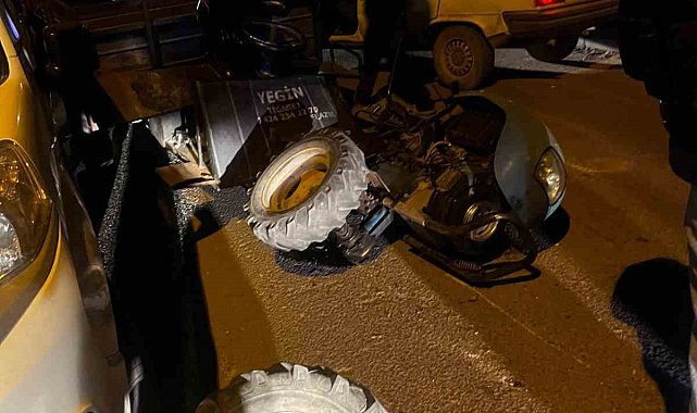 Elazığ'da otomobil ile patpat motoru çarpıştı: 3 yaralı