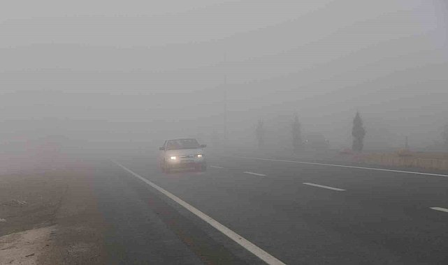 Elazığ'da sis etkili oldu