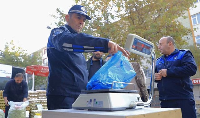 Elazığ'da zabıta ekipleri pazar alanlarını denetledi