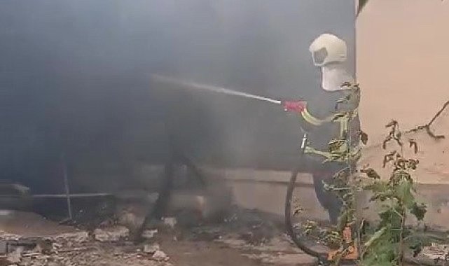 Engelli yaşlı kadın, yangında hayatını kaybetti