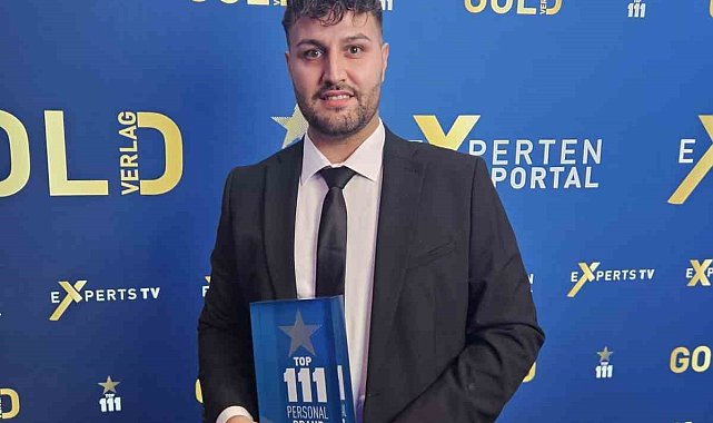 Fethi Köycü, Almanya'da 'Top 111 Expertenportal' Girişimcilik Ödülü'nü kazandı