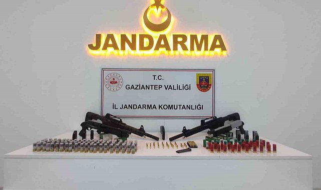 Gaziantep'te 29 adet ruhsatsız silah ele geçirildi: 2 şahıs tutuklandı