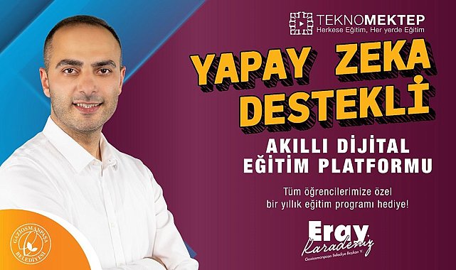 Gaziosmanpaşa Belediyesi'nden 4 bin öğrenciye dijital eğitim desteği