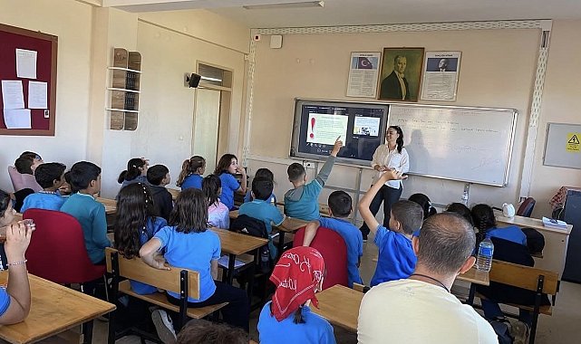 Gazipaşa'da öğrencilere su tasarrufu ve gıda güvenliği eğitimi