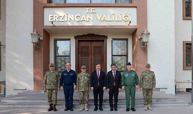 Genelkurmay Başkanı Orgeneral Bayraktaroğlu, Erzincan Valiliğini ziyaret etti