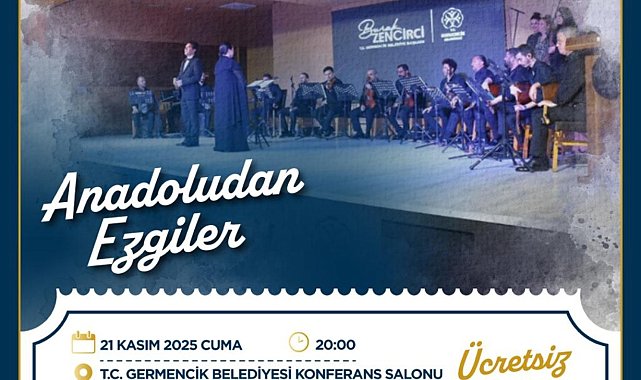 Germencik Belediyesi'nden "Anadolu'dan Ezgiler" gecesi