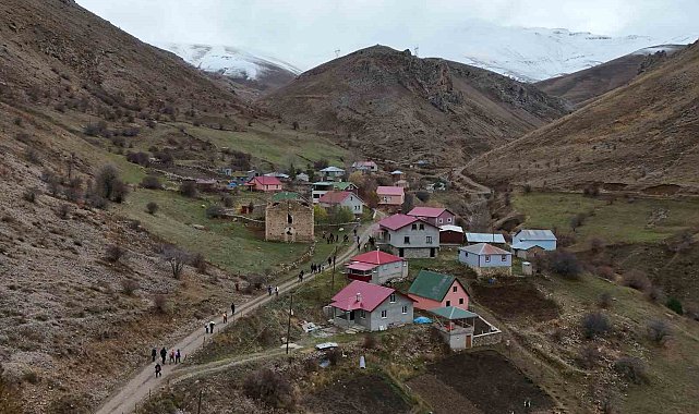 Gümüşhane'nin 'Düş Patikası'nda yürüdüler