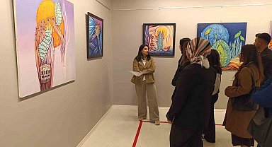 Güzel Sanatlar Fakültesi Öğrencilerinden SANKO Sanat Galerisine ziyaret