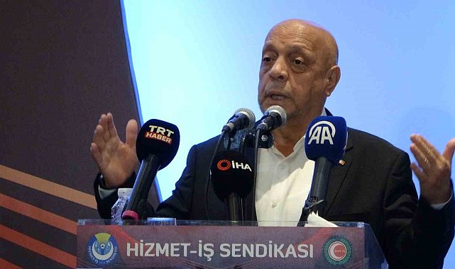 HAK-İş ve Hizmet-İş Genel Başkanı Mahmut Arslan: "Asgari Ücret Tespit Komisyonu'nun yapısı demokratik hale dönüştürülmelidir"