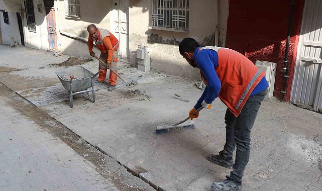 Haliliye'de üstyapı çalışmaları sürüyor