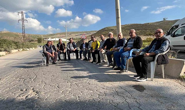 Harmandalı halkı Katı Atık Bertaraf Tesisi önünde nöbet tutuyor