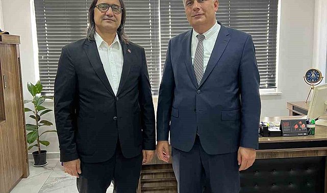 Harun Akgül'den Eryılmaz'a ziyaret